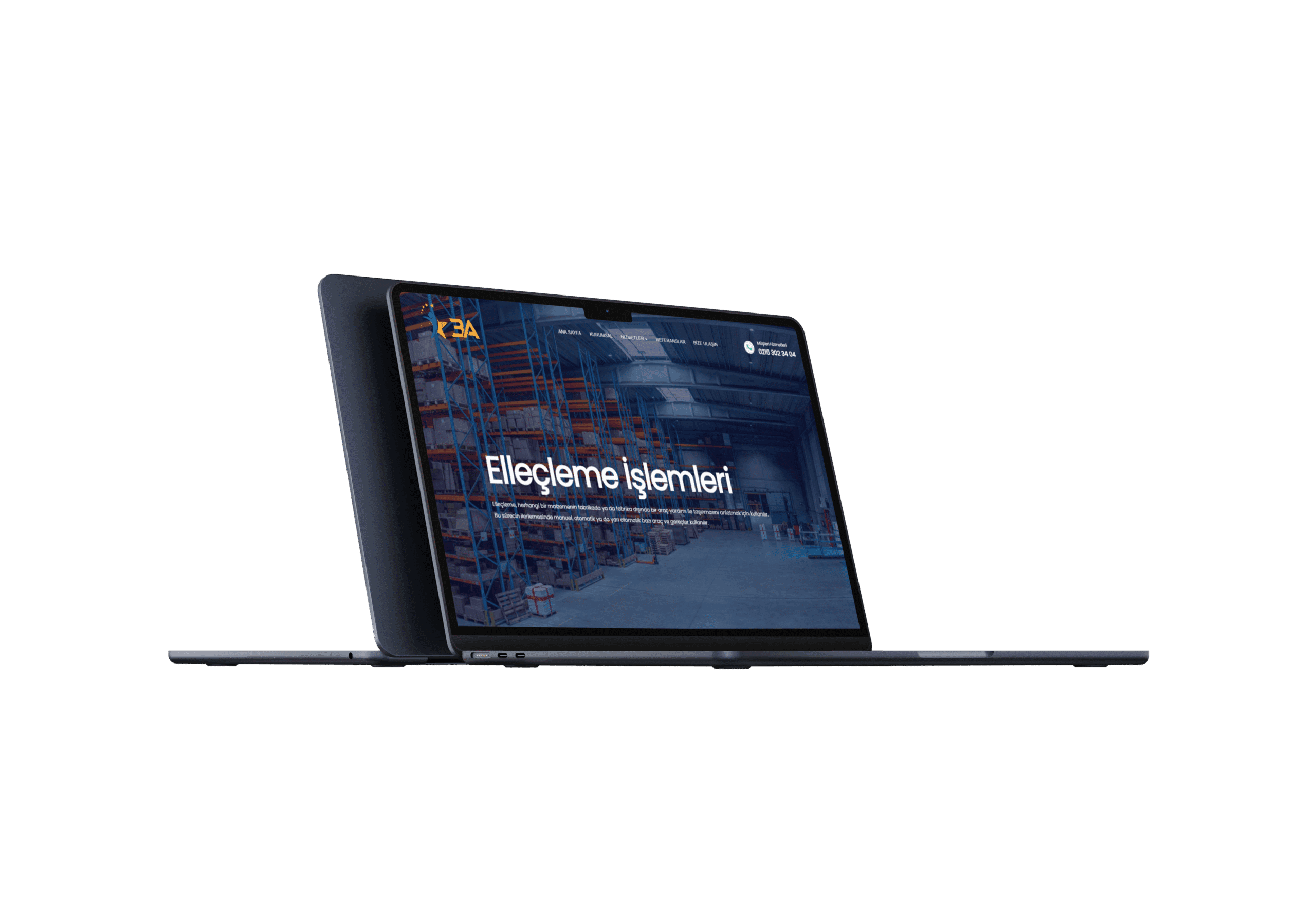 3A yönetim markası için modern ve kullanıcı dostu bir web sitesi tasarlandı.”