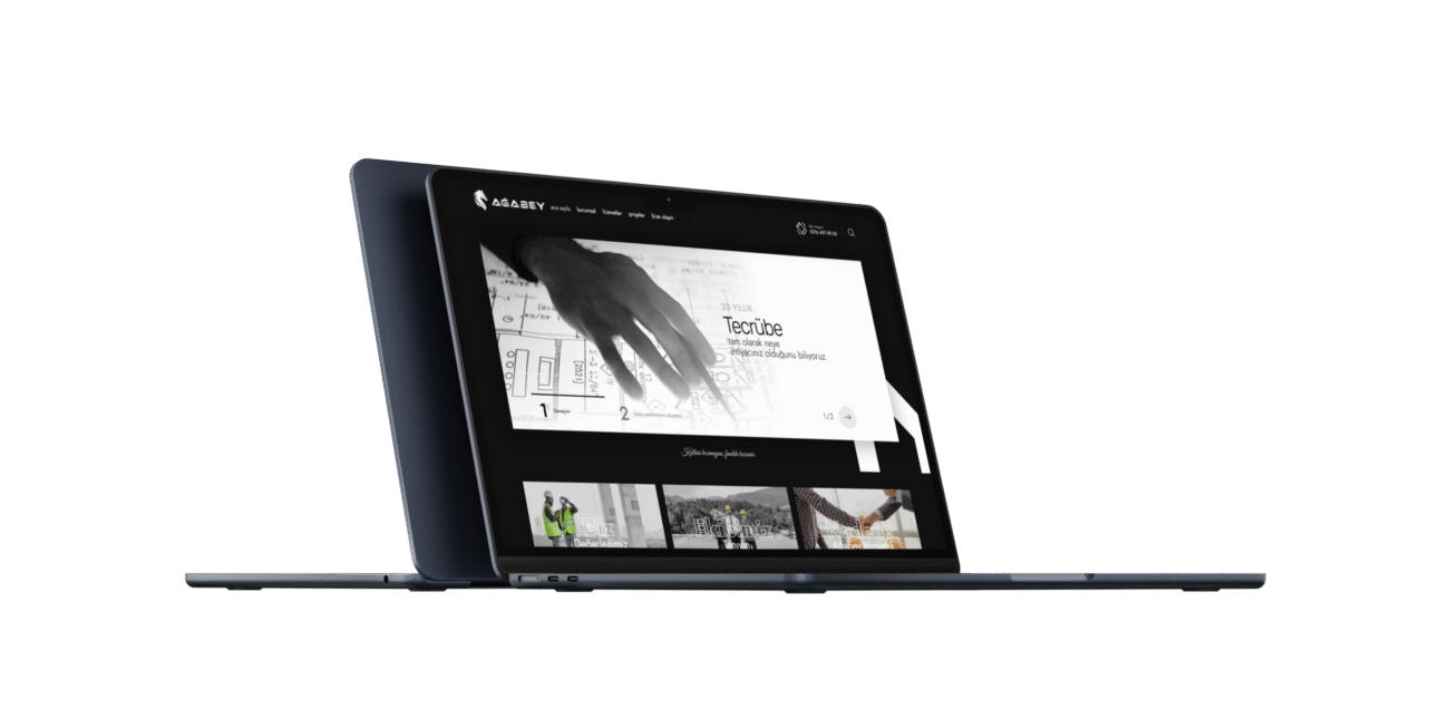 agabeymimarlik.com markası için modern ve kullanıcı dostu bir web sitesi tasarlandı.