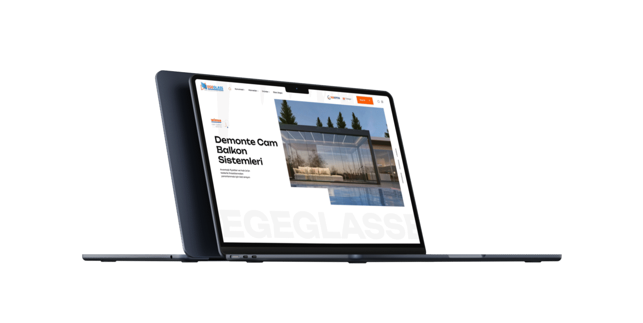 egeglass markası için modern ve kullanıcı dostu bir web sitesi tasarlandı.
