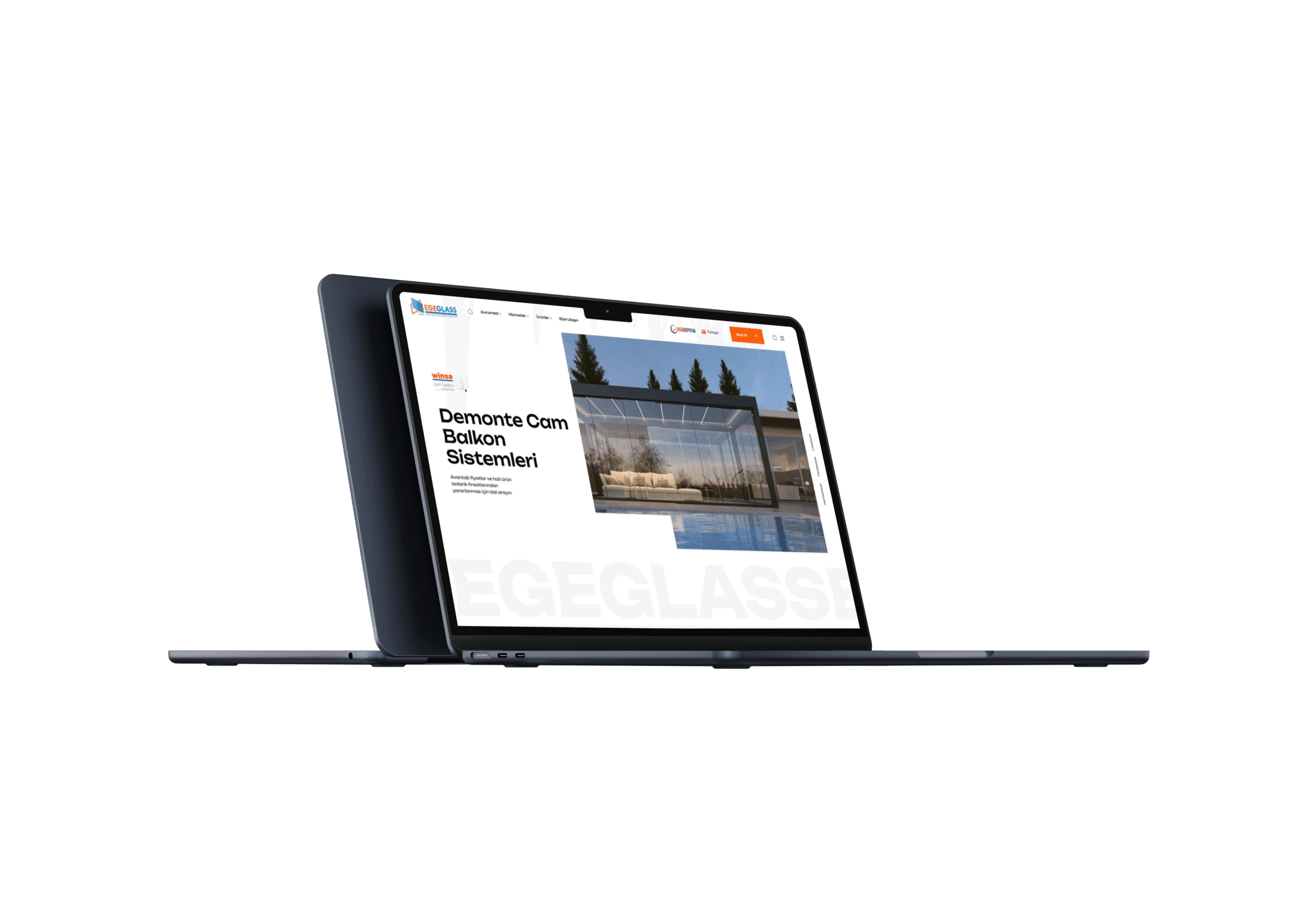 egeglass markası için modern ve kullanıcı dostu bir web sitesi tasarlandı.