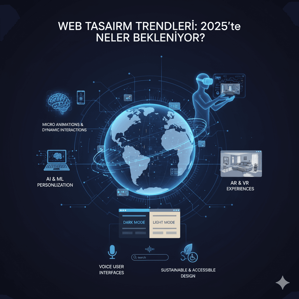 Web Tasarım Trendleri: 2025'te Neler Bekleniyor?