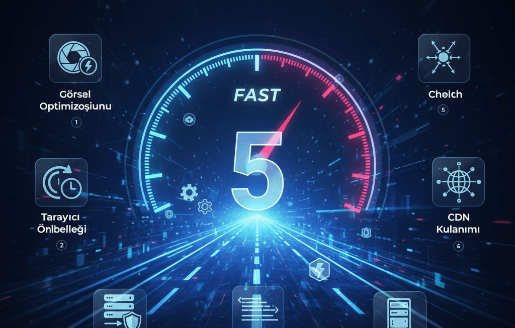 Web Sitenizin Yüklenme Hızını Artırmak İçin 5 İpucu
